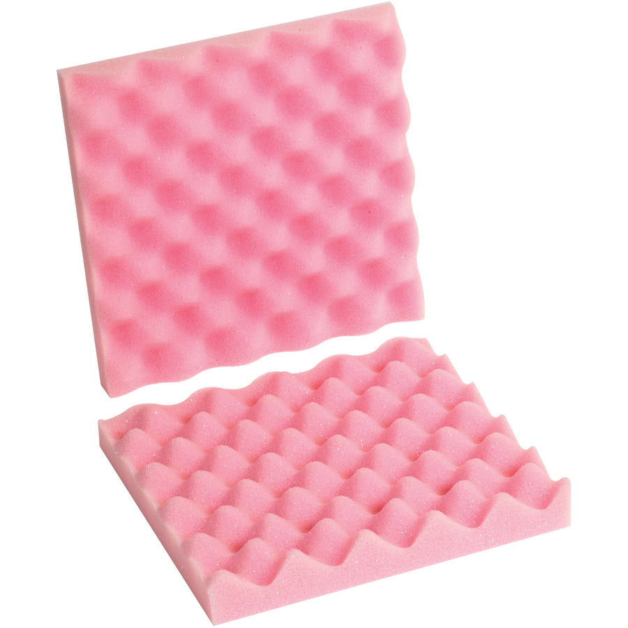 Professional-grade anti-static convoluted foam protection for precision goods and fragile electronics. Each 10"x10"x2" set features egg crate cushioning with 3/4" base (2 sheets per set). Lightweight polyurethane construction in convenient case of 24‚ready to ship.