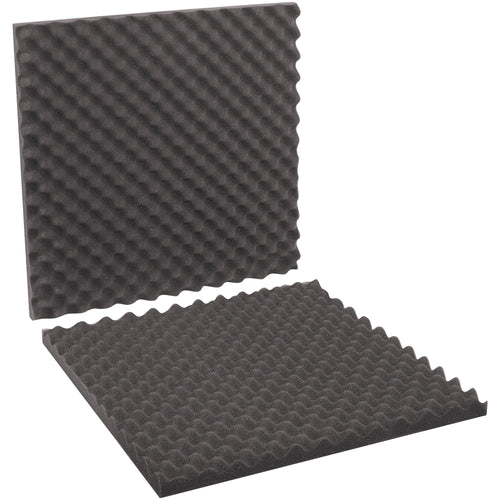 Professional-grade charcoal convoluted foam cushioning designed for precision goods shippers who demand reliable fragile item protection. Each case includes 6 sets of 24