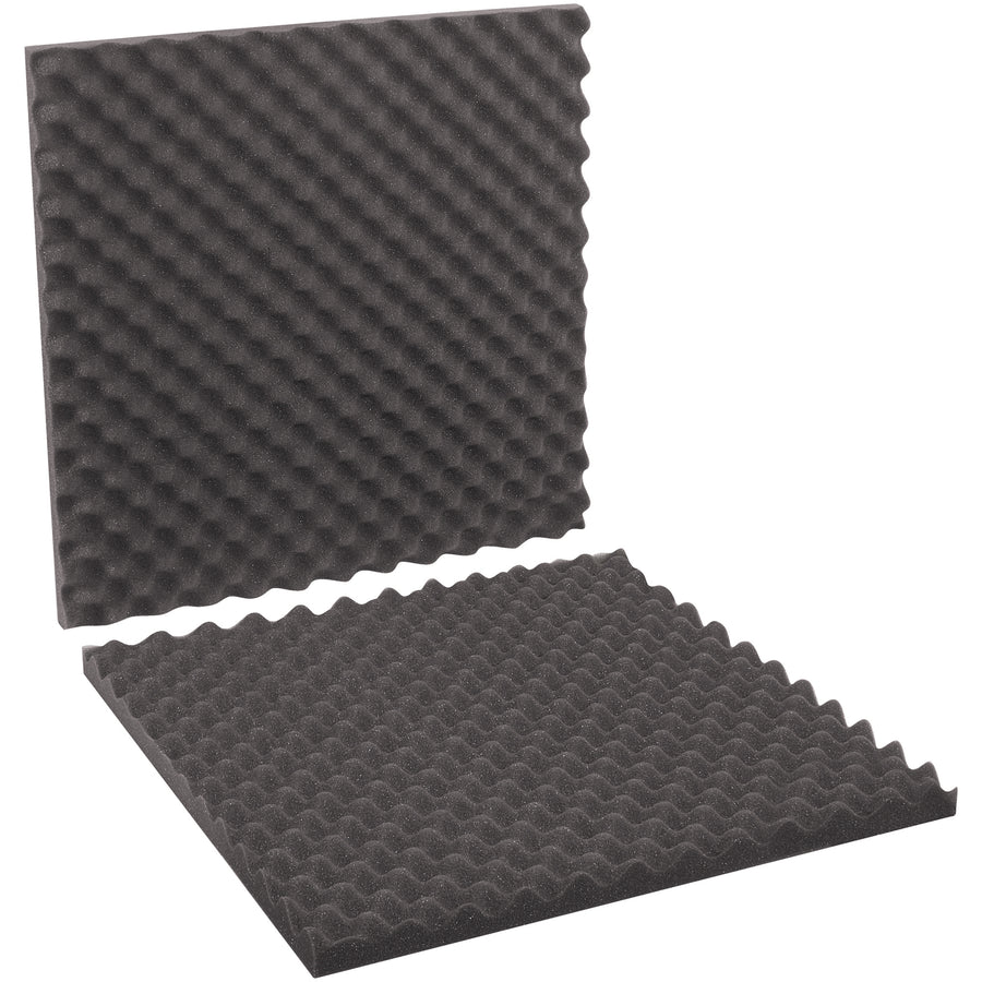 Professional-grade charcoal convoluted foam cushioning designed for precision goods shippers who demand reliable fragile item protection. Each case includes 6 sets of 24"x24"x2" foam sheets with egg crate surface pattern and 3/4" dense base layer. Lightweight, custom-cuttable polyurethane foam ideal for foam shippers, protection containers, and professional-looking carton padding.