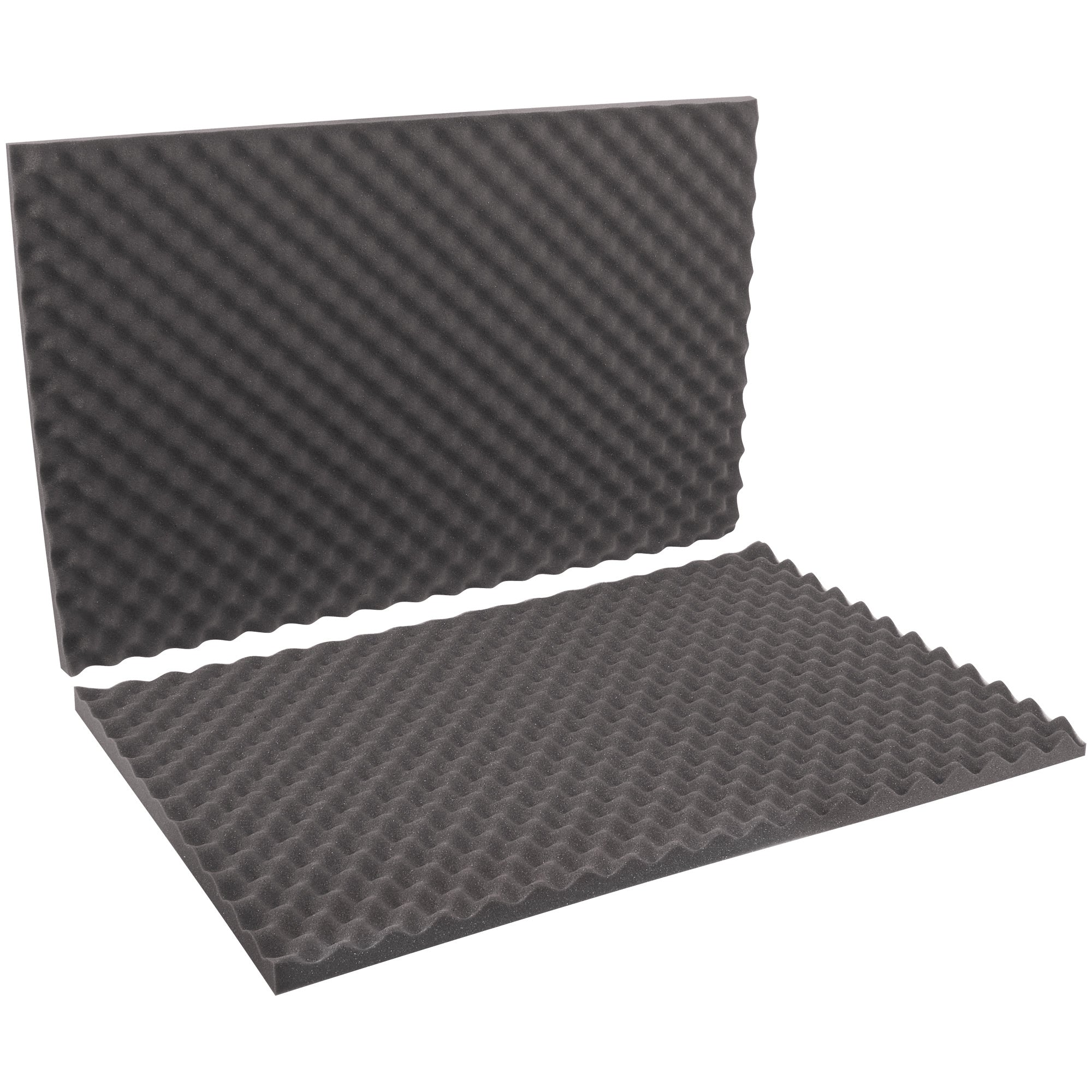 Professional-grade charcoal convoluted foam provides superior cushioning for precision goods and fragile items in shipment. Each case contains 9 sets (2 sheets per set) with a 3/4" base and 2" total depth–fully customizable to your exact protection needs. Lightweight polyurethane construction reduces shipping weight while delivering egg-crate style padding that keeps high-value products damage-free.