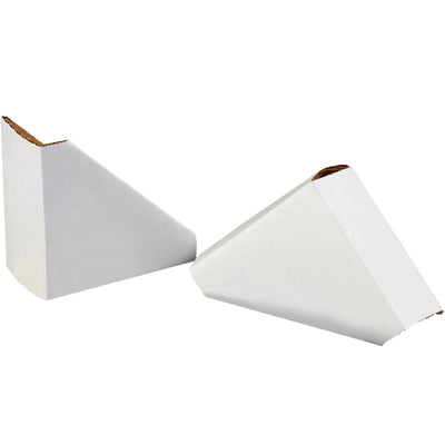 Protect high-value frames and corners with pre-scored ECT-32 corrugated protectors that adjust from 1/2" to 2" deep. Each case delivers 504 units that ship flat, assemble fast, and lock securely onto frame corners. Proven to reduce damage claims and freight loss.
