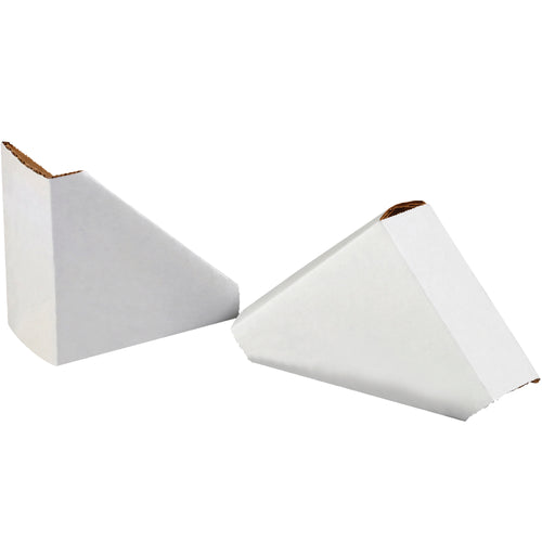 Protect high-value frames and corners with pre-scored ECT-32 corrugated protectors that adjust from 1/2
