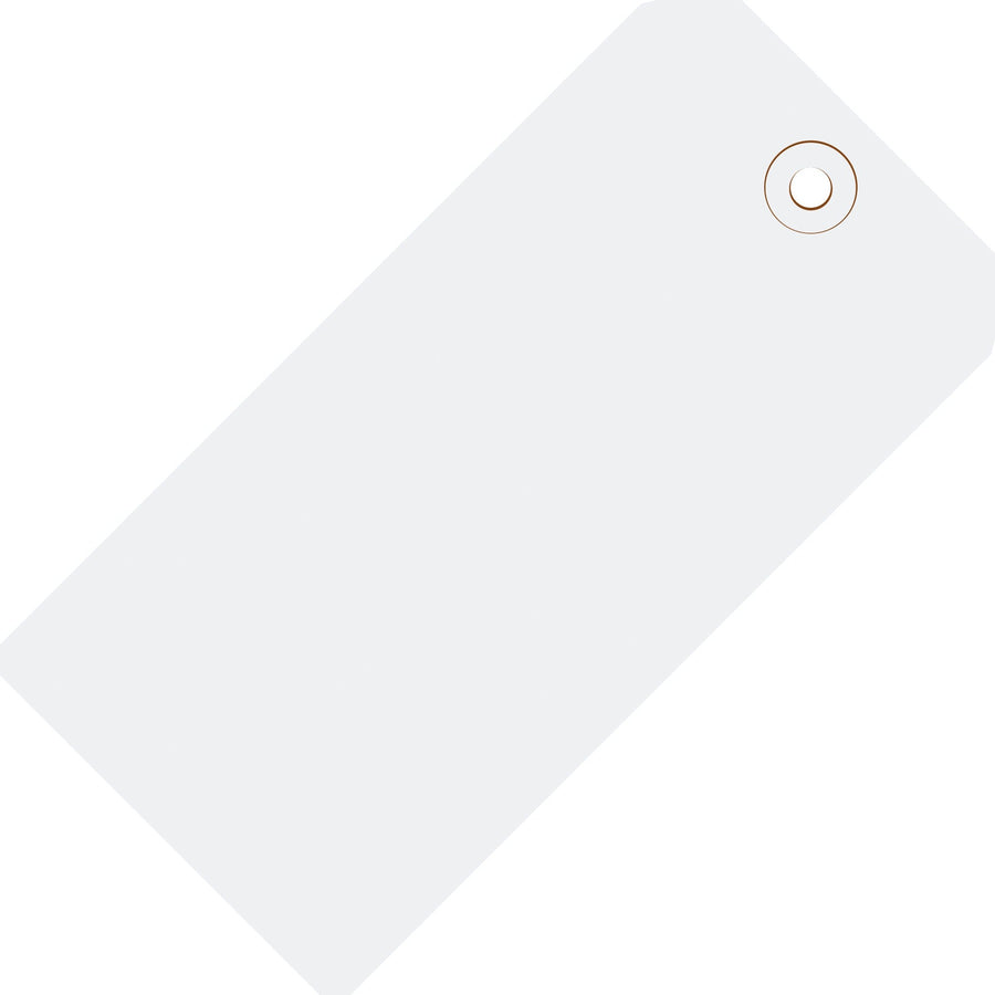 2 3/4 x 1 3/8 in 13 Pt White Shipping Tags 1000/Case G11011G - alias listing