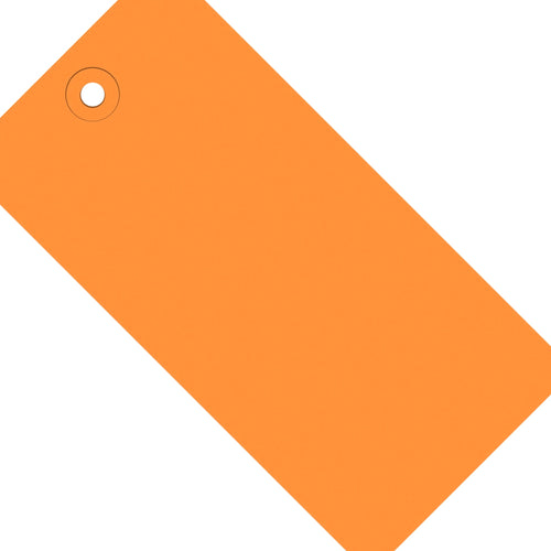 3 1/4 x 1 5/8 in 13 Pt Orange Shipping Tags 1000/Case G11021H - alias listing