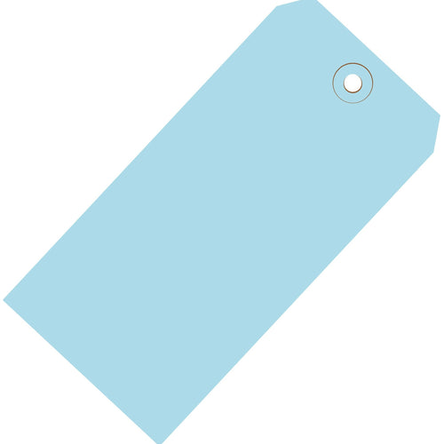 4.25x2.13 13 Pt Light Blue Tear-Resistant Shipping Tags 1000/Case G11041B - alias listing