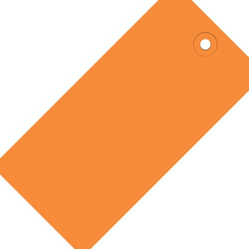 4 1/4 x 2 1/8 in 13 Pt Orange Shipping Tags 1000/Case G11041H - alias listing
