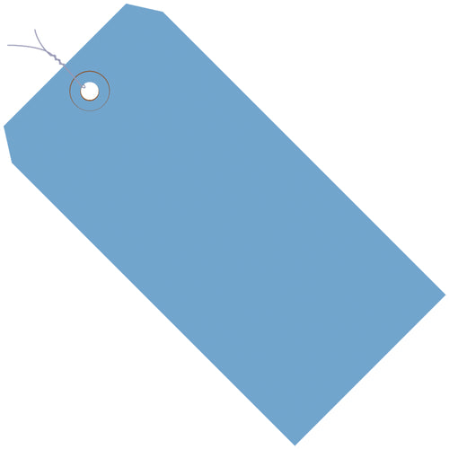 Professional-grade dark blue shipping tags built for high-volume industrial operations. Each 5 1/4