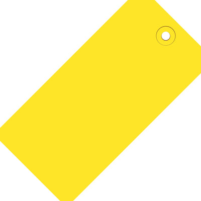 8x4 13 Pt Yellow Shipping Tags 500/Case G11091C - alias listing