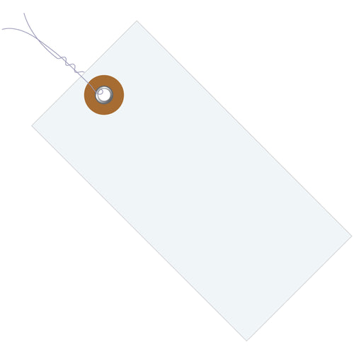 Tough, tear and moisture-resistant Tyvek shipping tags built for high-volume warehouses and fulfillment operations. Pre-wired with 12