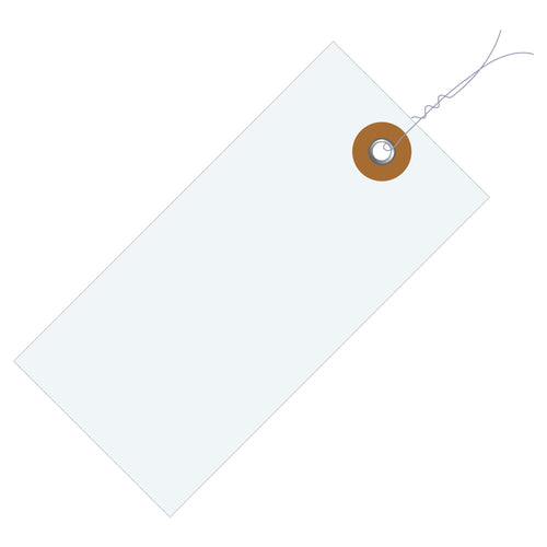5 1/4 x 2 5/8 in Tyvek Pre-Wired Shipping Tags 1000/Case G13063 - alias listing