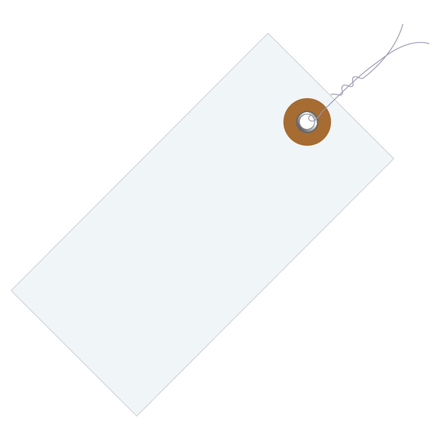 5 1/4 x 2 5/8 in Tyvek Pre-Wired Shipping Tags 1000/Case G13063 - alias listing