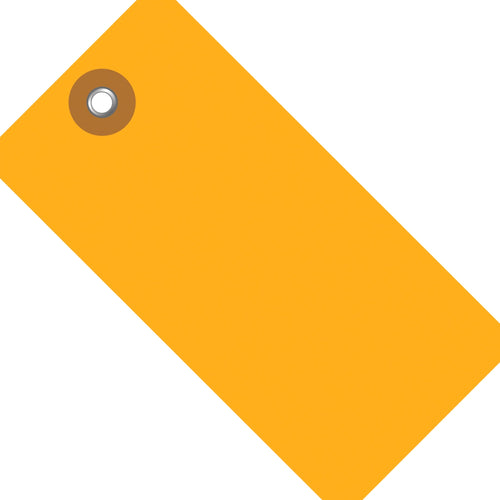 2 3/4 x 1 3/8 in Orange Tyvek Shipping Tags 100/Case G14011E - alias listing