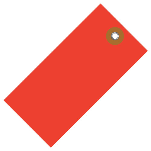 3.25x1.625 Red Tyvek Shipping Tags 100/Case G14021D - alias listing
