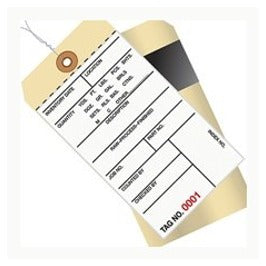 6.25x3.12 Inventory Tags 2 Part Carbon Style #8 Pre-Wired 2000-2499 G17053 - alias listing