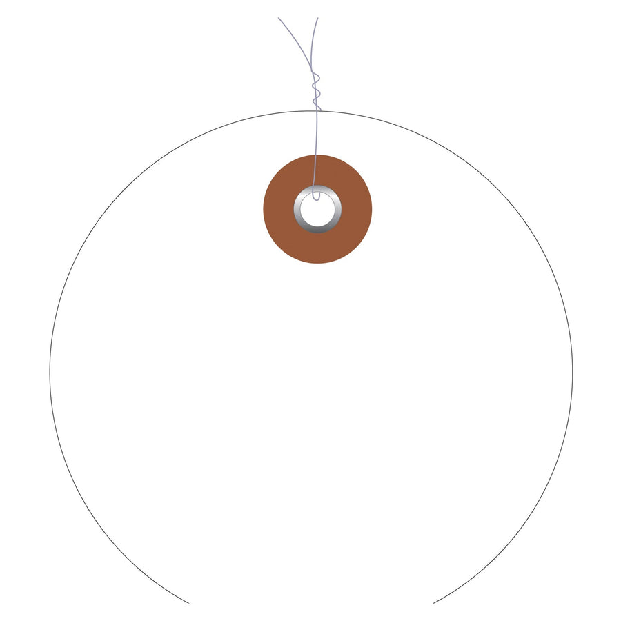 2 in White Vinyl Circle Tags Pre-Wired Waterproof 100/Case G26064W - alias listing