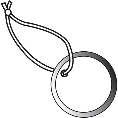 Pre-strung metal rim tags engineered for industrial durability without bending, twisting, or tearing. Each 1 1/2" tag features non-tarnish metal reinforcement and premium 13-point cardstock. Sold by the case of 100 for cost-effective bulk labeling of keys, parts, inventory, and equipment.