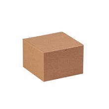 6x6x4 Kraft Gift Boxes 100/Case