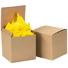 6x6x6 Kraft Gift Boxes 100/Case