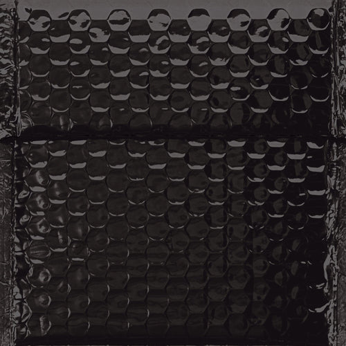 6 3/4 x 7 in Black Metallic Bubble Mailers 72/Case GBM0706BK - alias listing