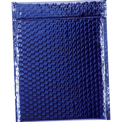 9x11.5 92 Gauge Blue Metallic Bubble Mailers 100/Case GBM0911B - alias listing