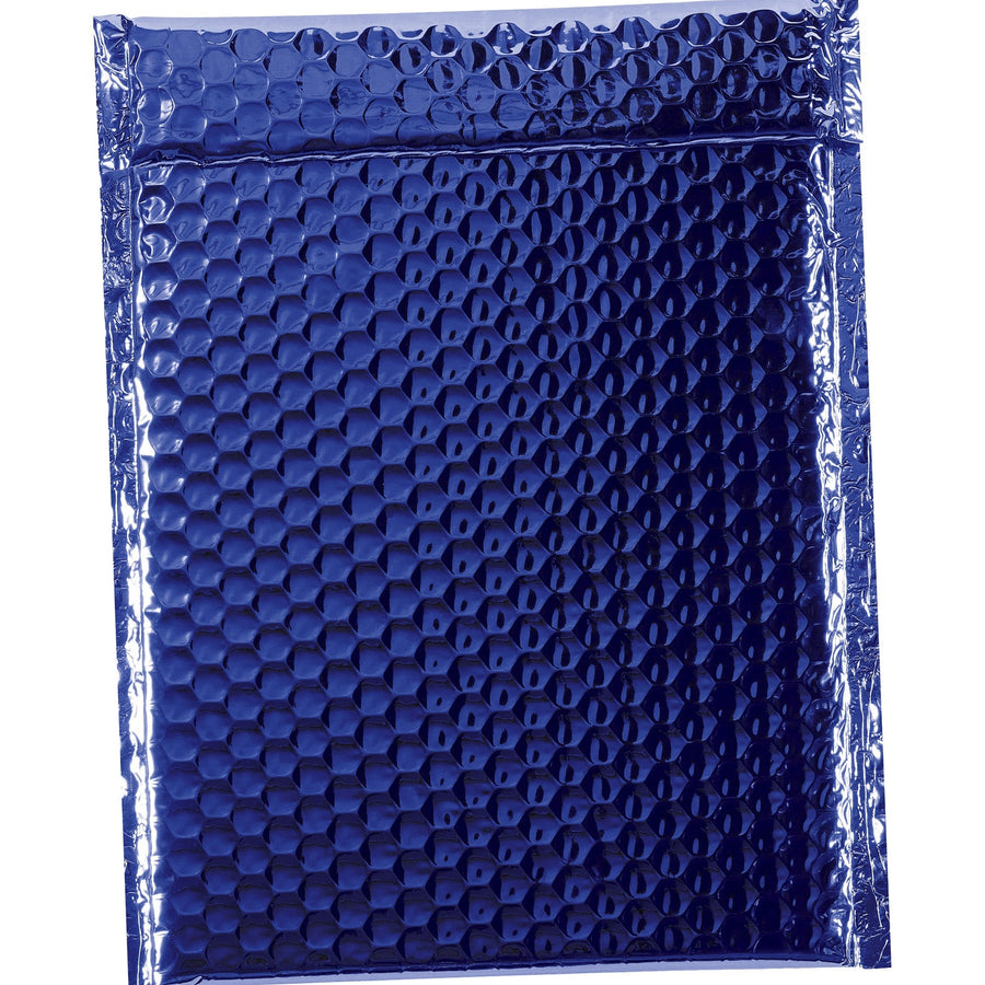 9x11.5 92 Gauge Blue Metallic Bubble Mailers 100/Case GBM0911B - alias listing