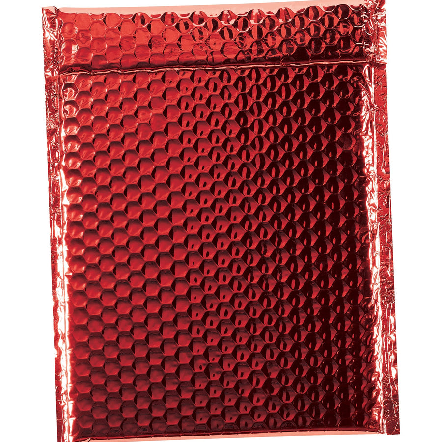 9x11.5 92 Gauge Red Metallic Bubble Mailers 100/Case GBM0911R - alias listing