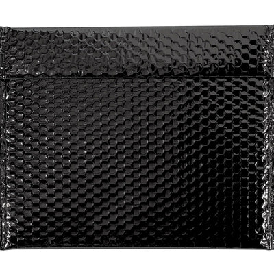 11 x 13 3/4 in 92 Gauge Black Metallic Bubble Mailers 48/Case GBM1311BK - alias listing