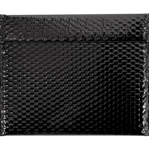 11 x 13 3/4 in 92 Gauge Black Metallic Bubble Mailers 48/Case GBM1311BK - alias listing