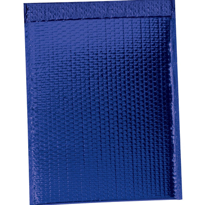 13x17.5 92 Gauge Blue Metallic Bubble Mailers 100/Case GBM1317B - alias listing