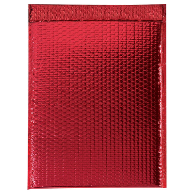 13x17.5 92 Gauge Red Metallic Bubble Mailers 100/Case GBM1317R - alias listing