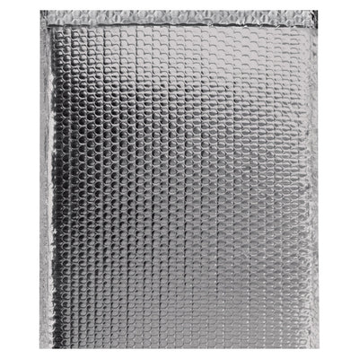 13x17.5 92 Gauge Silver Metallic Bubble Mailers 100/Case GBM1317S - alias listing