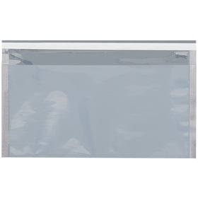 Premium translucent silver glamour mailers with professional self-seal adhesive closure–perfect for e-commerce brands showcasing high-end products. 2.8 mil aluminized polyester construction delivers water resistance and durability. 250 mailers per case.