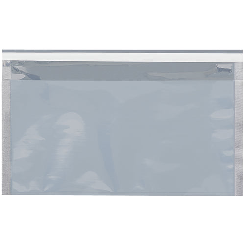 Premium translucent silver glamour mailers with professional self-seal adhesive closure‚perfect for e-commerce brands showcasing high-end products. 2.8 mil aluminized polyester construction delivers water resistance and durability. 250 mailers per case.