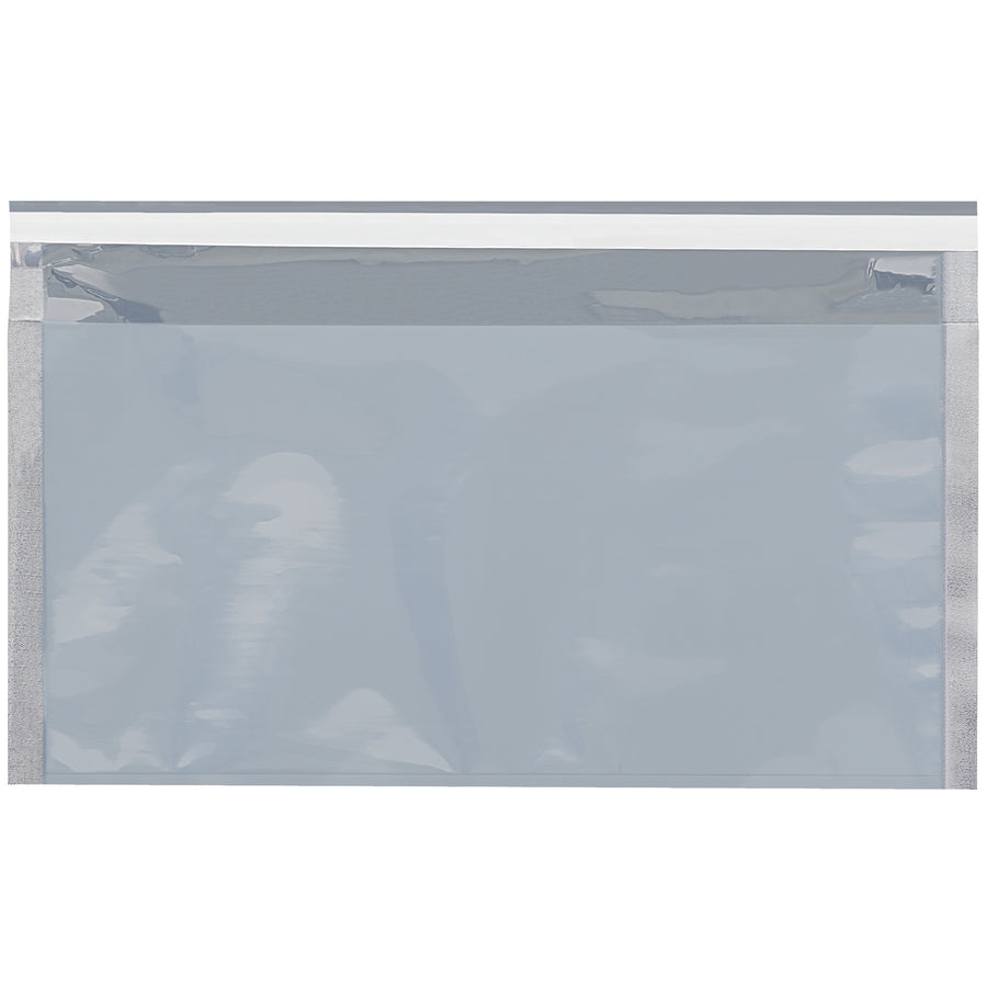 Premium translucent silver glamour mailers with professional self-seal adhesive closure–perfect for e-commerce brands showcasing high-end products. 2.8 mil aluminized polyester construction delivers water resistance and durability. 250 mailers per case.