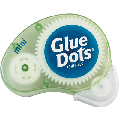 Dot N Go Poster Glue Dots Dispensers offer convenient press-and-roll application with 200 repositionable clear dots per dispenser. Purple plastic design with super-strength, pressure-sensitive adhesive that works on paper, foam, metal, glass, and plastic. Sold as a case of 6 dispensers for maximum efficiency.