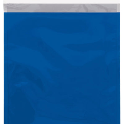 10.75x13 2.8 Mil Blue Metallic Self-Seal Mailers 250/Case GFM1013B - alias listing