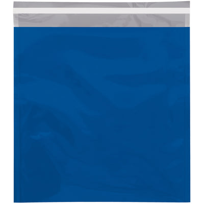 Elevate your brand presentation with these premium 10.75x13" blue metallic self-seal mailers featuring durable 2.8 mil aluminized polyester construction. The bright, shiny metallic finish increases customer engagement and response rates while the peel-and-seal adhesive closure ensures secure, professional delivery. Sold by the case of 250 units‚perfect for e-commerce brands seeking premium packaging that stands out.