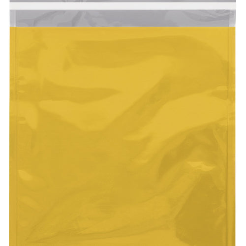 10 3/4 x 13 in 2.8 Mil Gold Metallic Self-Seal Mailers 250/Case GFM1013GD - alias listing