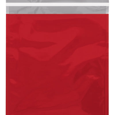 10.75x13 2.8 Mil Red Metallic Self-Seal Mailers 250/Case GFM1013R - alias listing