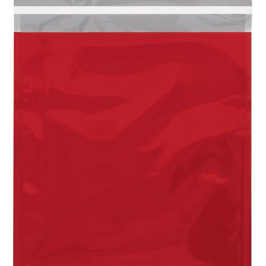 10.75x13 2.8 Mil Red Metallic Self-Seal Mailers 250/Case GFM1013R - alias listing