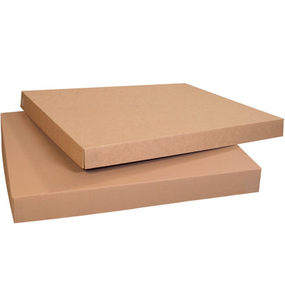 Heavy-duty Gaylord lids designed to seal and protect bulk cargo in standard 37.25x37.25x4 shipping containers. Engineered from ECT-44 kraft corrugated material for maximum durability and cost efficiency. Sold as a 5-pack bundle–flat, unassembled, ready to ship.