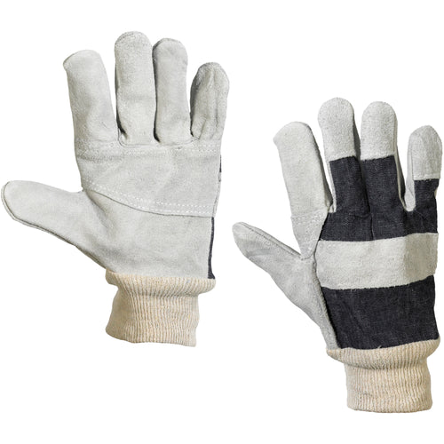 Professional-grade leather palm gloves designed for all-weather durability and worker comfort. Features a full cotton back to reduce heat buildup and improve breathability, while the leather palm provides superior grip and protection. Sold as a case of 12 pairs‚ideal for outfitting warehouse teams and industrial operations.