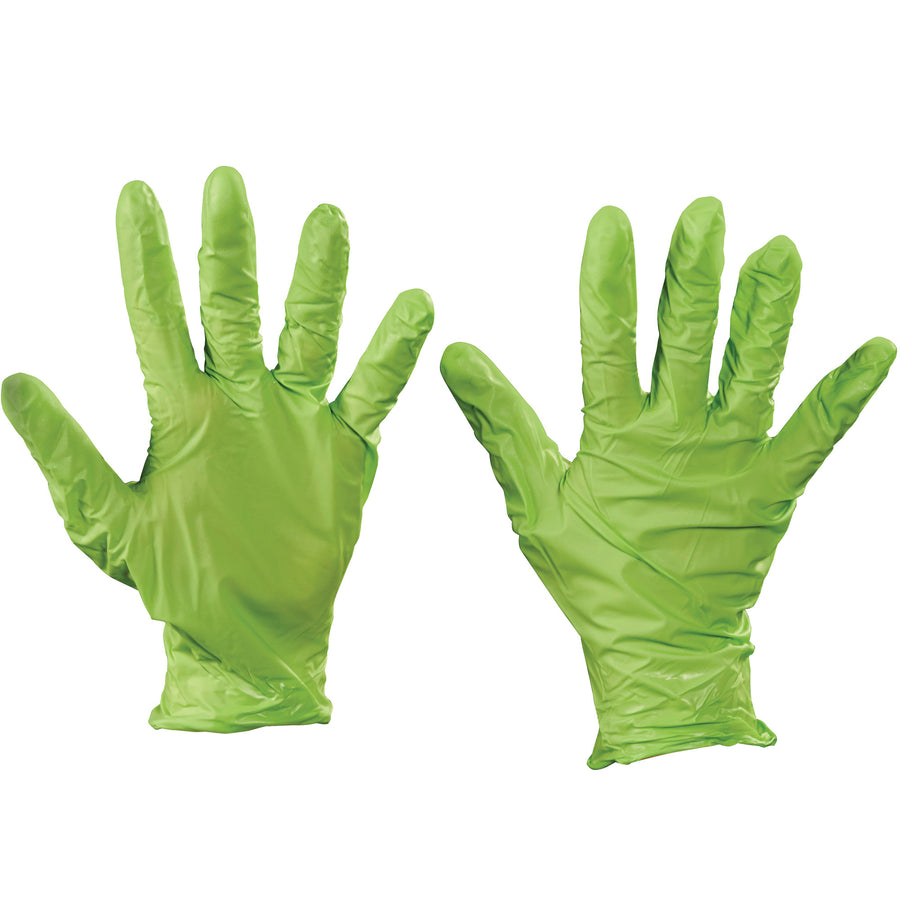 Best® N-Dex® Large nitrile gloves deliver superior dexterity and reduced hand fatigue for food handling, healthcare, and law enforcement work. Powder-free, accelerator-free construction with smooth fingertips and 4 mil thickness for reliable protection. Sold as a case of 100 gloves.