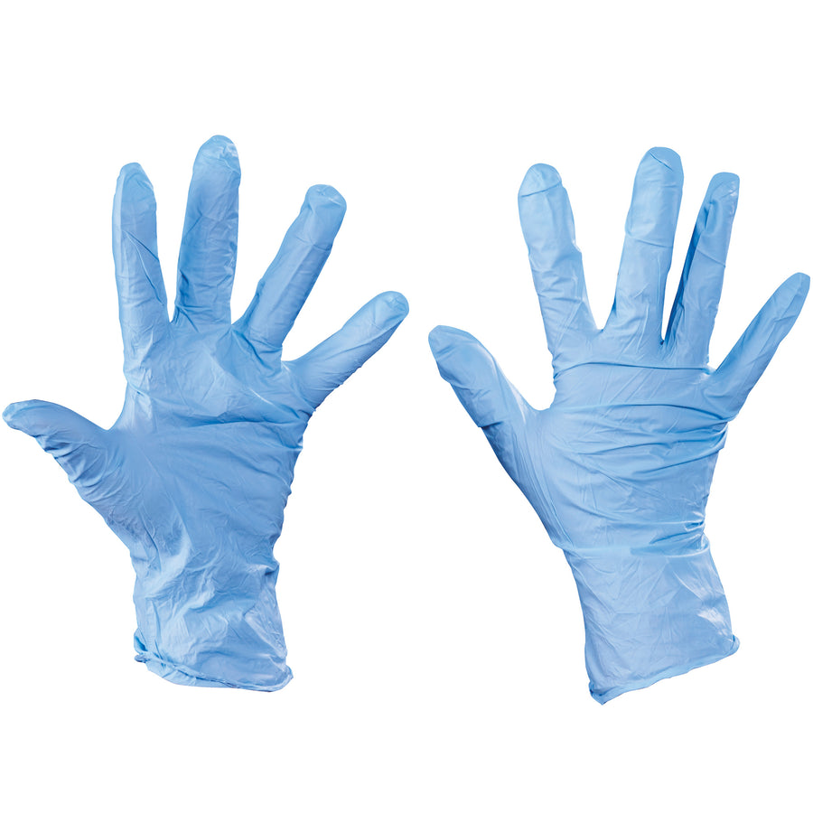 Packrift's 4 mil medium nitrile gloves deliver puncture-resistant protection for warehouse, manufacturing, and industrial applications. Powder-free and silicone-free formulation reduces contamination risk. Buy by the case (100 gloves) for maximum cost efficiency.