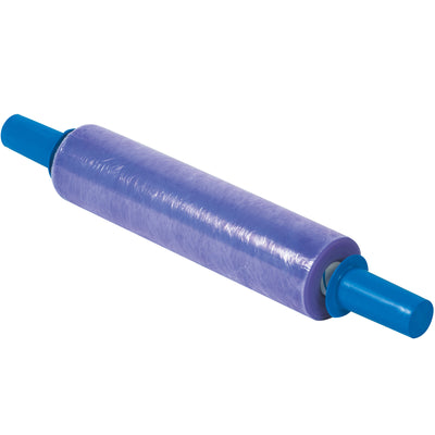 Goodwrappers® Premium Stretch Film delivers maximum load retention with 80-gauge puncture-resistant blown film and built-in ergonomic handles. This 15" x 1000' hand wrap format (4 rolls per case) features tension-control dispensing that maximizes pre-stretch ratio, reducing film waste and shipping costs. Ready to use–no assembly required.