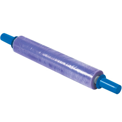 Goodwrappers® Premium 120 gauge hand stretch film delivers maximum load retention with built-in disposable handles and patented tension control. Each case includes 4 rolls of 800' x 20" blown film designed for fast, efficient pallet wrapping without assembly.