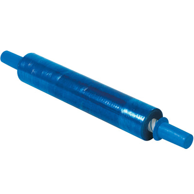 Goodwrappers® color-tinted blue hand stretch film delivers superior load retention with an 80 gauge cast material and built-in ergonomic handles. Each 1000' roll wraps faster and stretches further with our patented tension-control dispensing system. Ready to use out of the box–no assembly required. Sold by the case (4 rolls).