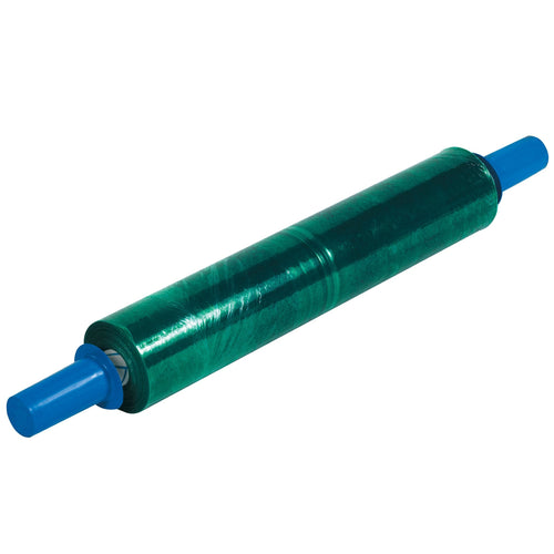 20 in x 1000 ft 80 Gauge Green Hand Wrap Cast Stretch Film 4/Case GOOD20GRE