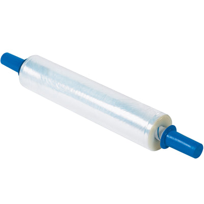 Goodwrappers® 120 gauge clear cast stretch film delivers maximum load retention with minimal film waste. The patented dispensing system provides precise tension control, saving you up to 20% on material costs per pallet. Ships ready-to-use with built-in disposable handles–no assembly required.