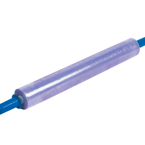 30 in x 1000 ft 80 Gauge Purple Hand Wrap Stretch Film 4/Case GOOD3080BEM